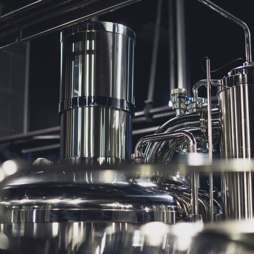 Modern brewery equipment